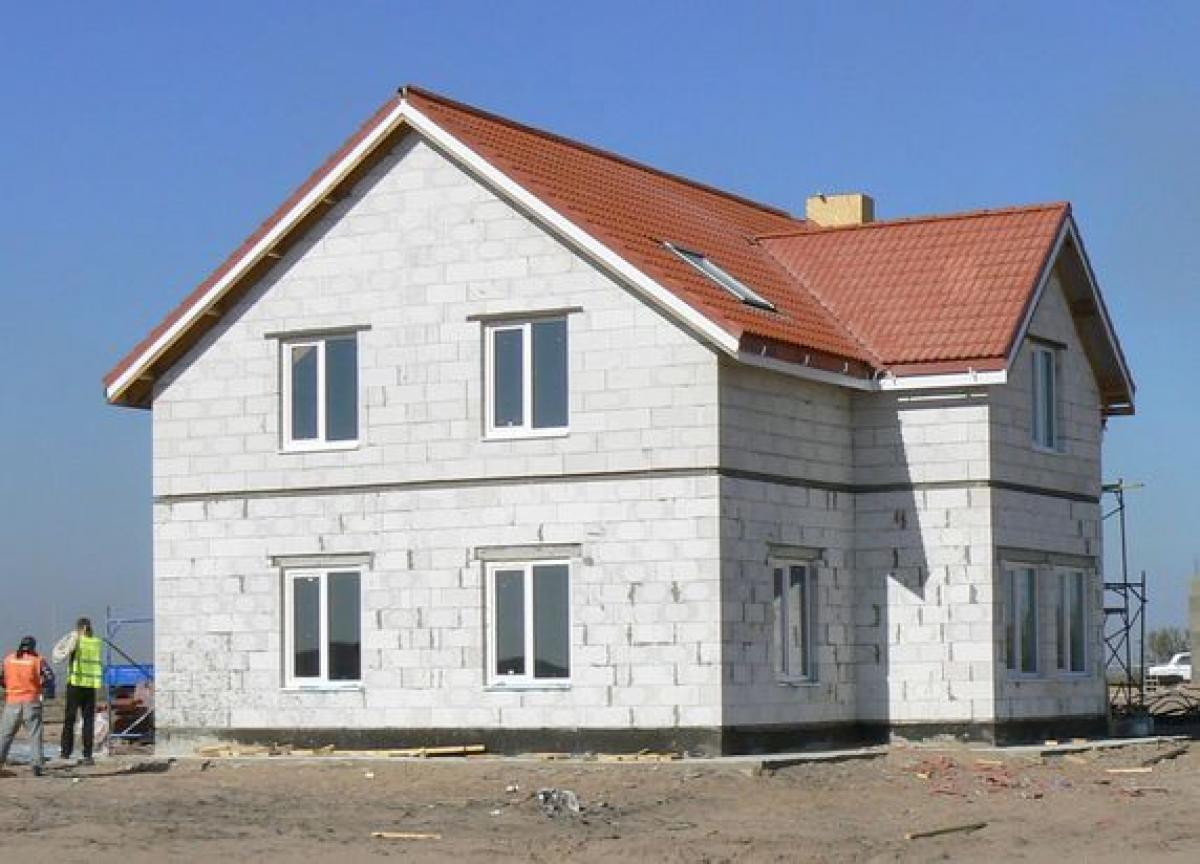 Будівництво будинку з газобетону