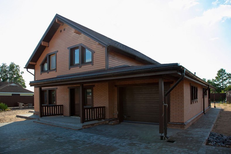 house with garage проєкти будинків